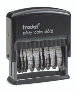 Trodat Printy Dater 4816 Self-inking Rubber Stamp