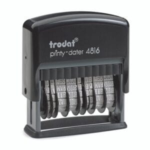 Trodat Printy Dater 4816 Self-inking Rubber Stamp