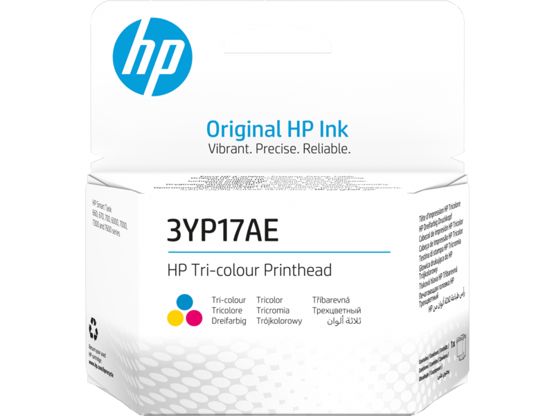 3YP17AE.png HP 3YP17AE Tri-Colour Printhead - Original - Image 1