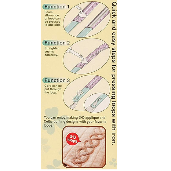 4052-loop-pressing-bars3.png Clover Loop Pressing Bars - Image 3