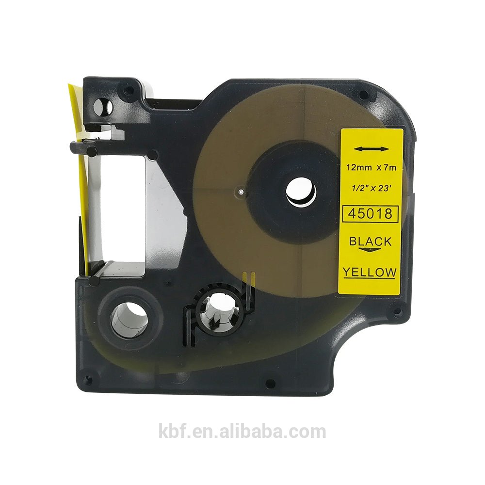 45018.jpg DYMO D1 12mm x 7m Compatible Label Tape - Image 7