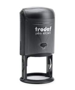 Trodat Printy Enhanced 46045 Round Self-inking Rubber Stamp