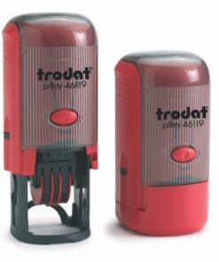 Trodat Printy dater 46119 Round Self-inking Rubber Stamp