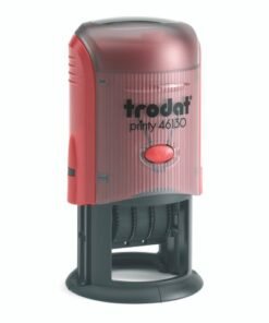 Trodat Printy dater 46130 Round Self-inking Rubber Stamp