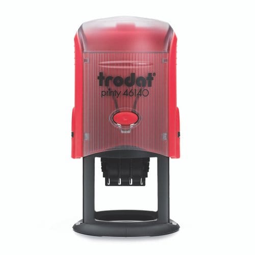Trodat Printy dater 46140 Round Self-inking Rubber Stamp - Image 2
