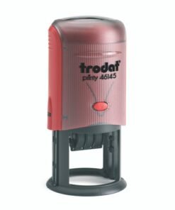 Trodat Printy dater 46145 Round Self-inking Rubber Stamp
