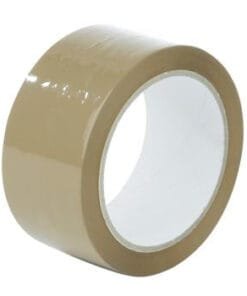 Brown Buff Packaging Tape 48mm x 50m large core (Per 1)
