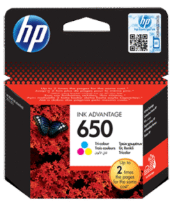 HP 650 Tri-Colour Original Ink Advantage Cartridge (CZ102AK)