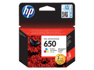 HP 650 Original Ink Advantage Cartridge (CZ101AK/CZ102AK)