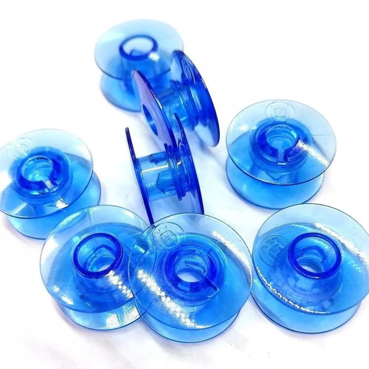 920434096.webp Husqvarna Viking Blue Bobbins 920434096 - Image 1