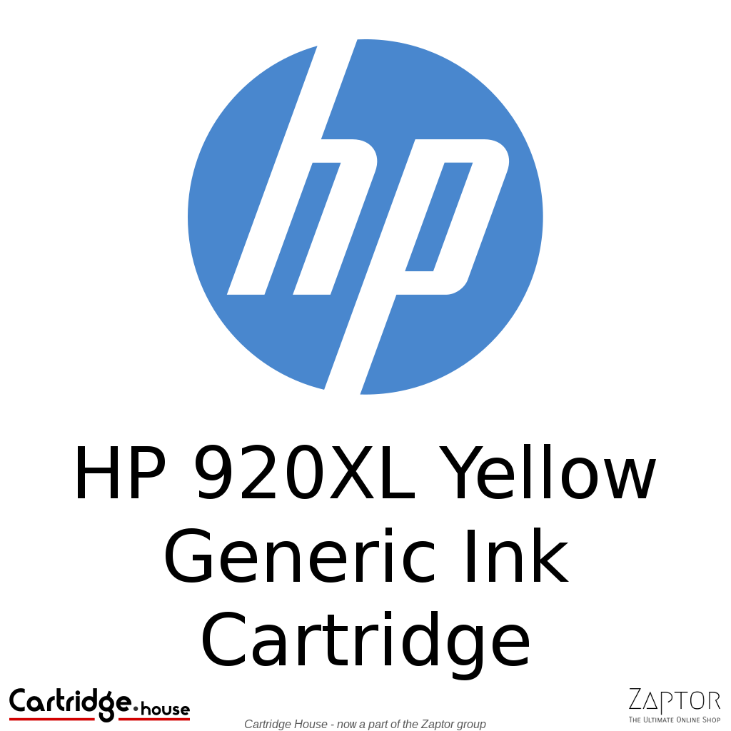 920XLY-1_3095233b-6f25-4660-84ca-152a812e0a62.png HP 920XL Yellow Compatible Ink Cartridge - Alternate Brand - Image 1