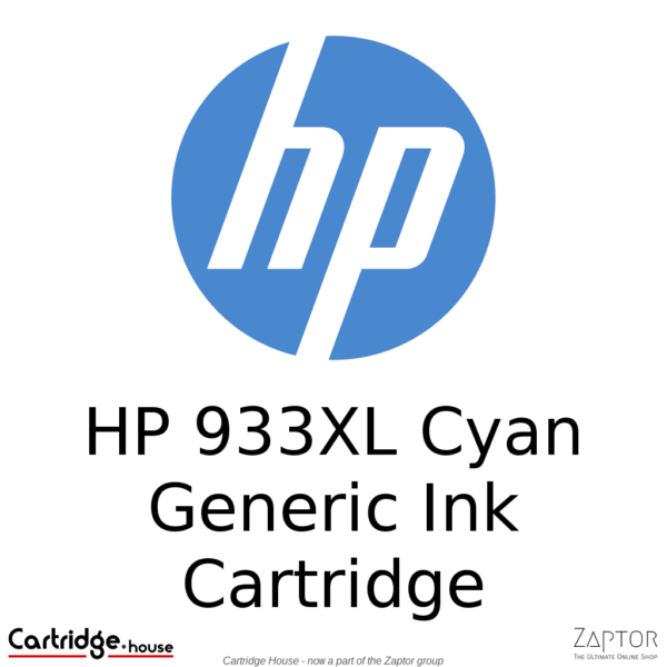 HP 933XL Cyan Compatible Ink Cartridge - Alternate Brand