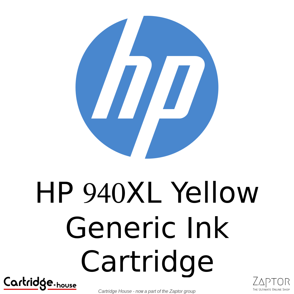 940Y.png HP 940XL Yellow Compatible Ink Cartridge - Alternate Brand - Image 1