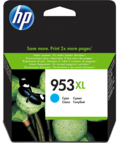 HP 953XL High Yield Cyan Original Ink Cartridge (F6U16AE)