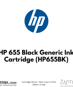 HP 655 Black Compatible Ink Cartridge - Alternate Brand