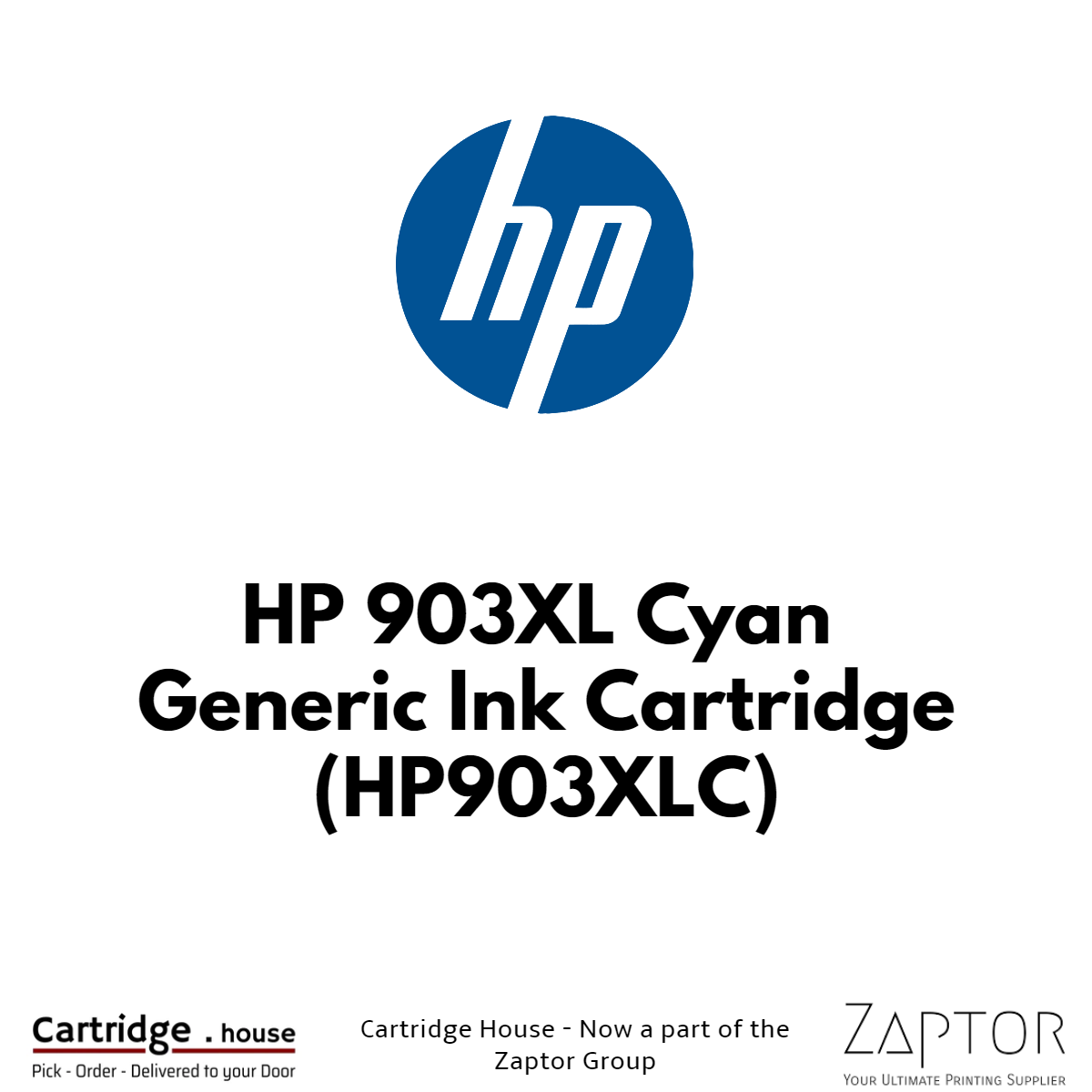 A-H-903XL-C.png HP 903XL Cyan Generic Ink Cartridge (HP903XLC) - Alternate Brand - Image 1