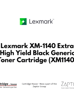 Lexmark XM-1140 Extra High Yield Black Compatible Toner Cartridge - Alternate Brand