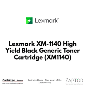 Lexmark XM-1140 High Yield Black Compatible Toner Cartridge - Alternate Brand
