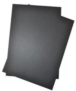 A4 Black Bright Board 160Gsm