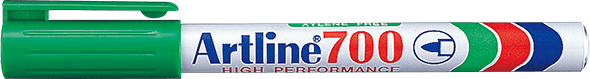 Artline_700_Green.png Artline Permanent Marker (Fine Tip) - Box of 12 - Image 2