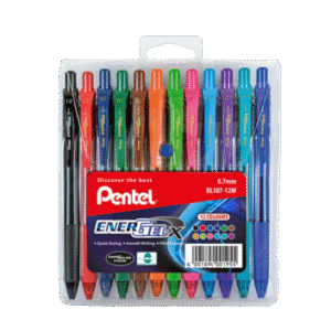 Pentel Energel X Pens 0.7mm BL107- Wallet of 12