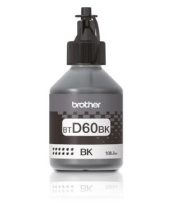 Brother BTD60BK Ultra High Yield Black Original Ink Bottle (BTD60BK)