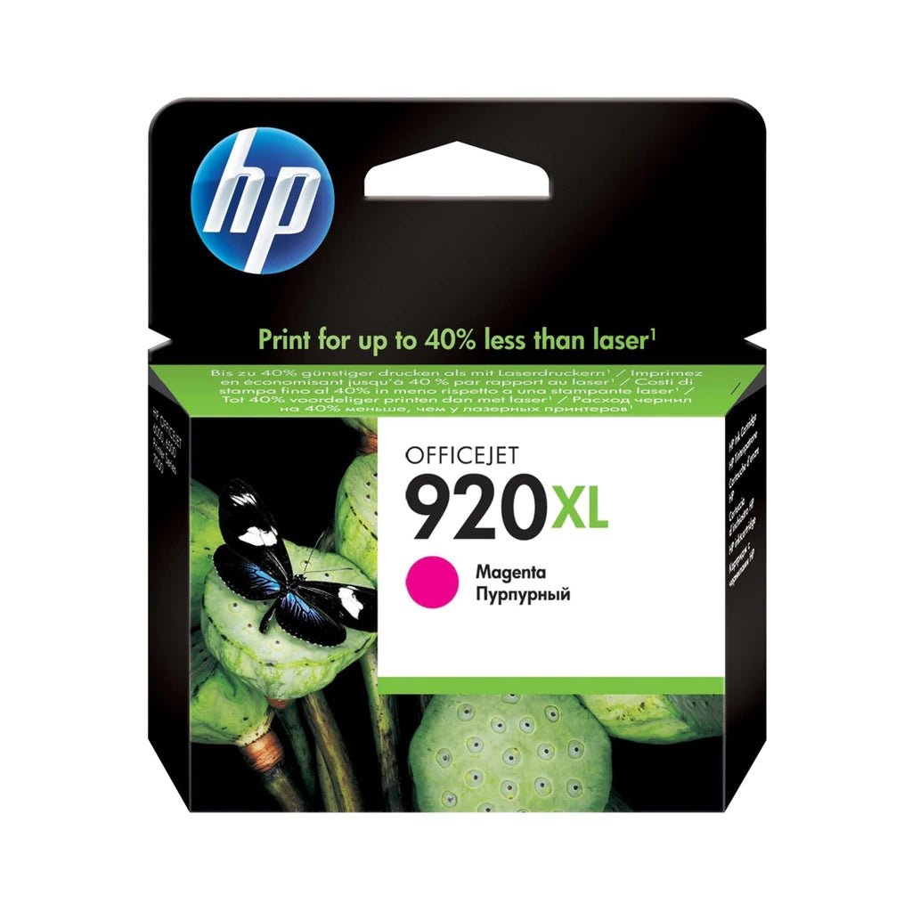 CD973AE.jpg HP 920XL High Yield Magenta Original Ink Cartridge (CD973AE) - Image 1