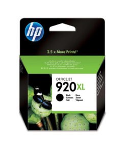 HP 920XL High Yield Black Original Ink Cartridge (CD975AE)