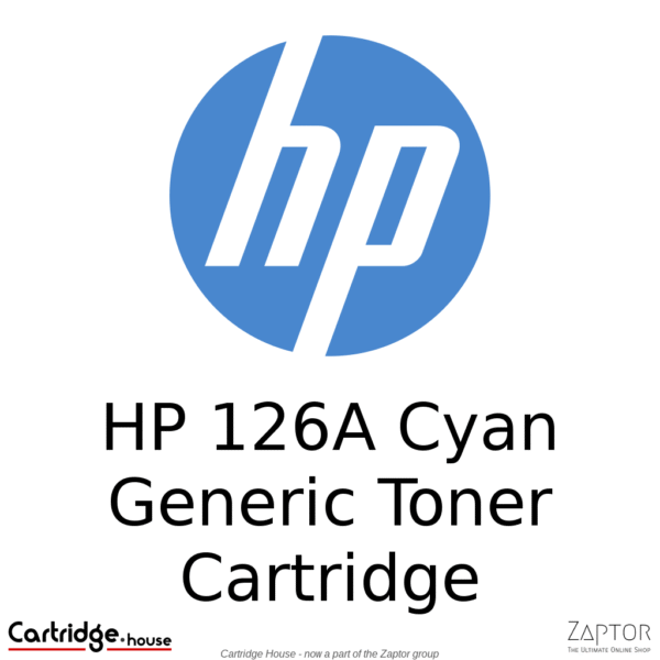 HP 126A, 130A Cyan Compatible Toner Cartridge - Alternate Brand