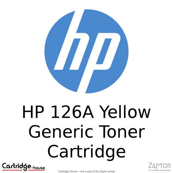 HP 126A, 130A Yellow Compatible Toner Cartridge - Alternate Brand