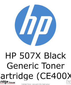 HP 507X High Yield Black Compatible LaserJet Toner Cartridge (CE400X)