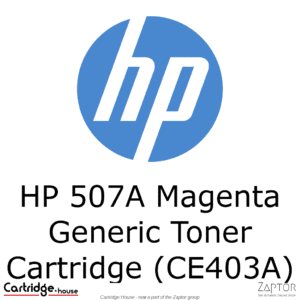 HP 507A Magenta Compatible LaserJet Toner Cartridge (CE403A)