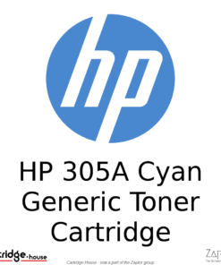 HP 305A Cyan Toner Cartridge (CE411A) - Alternate Brand