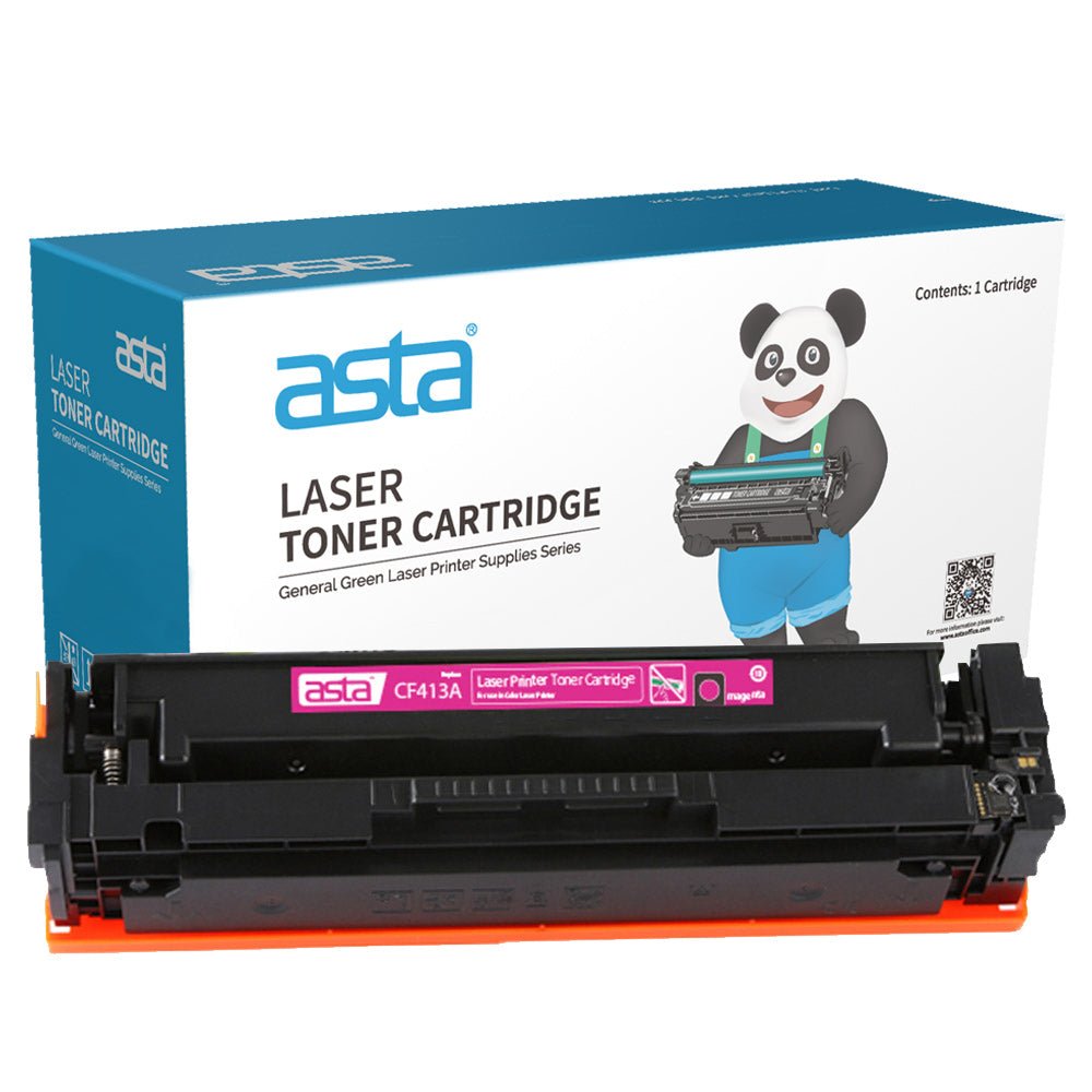 CF413A_50cdfbc1-1c52-4c7e-8fa6-a26babea18db.jpg HP 410A Magenta Compatible Toner Cartridge - ASTA Brand - Image 1