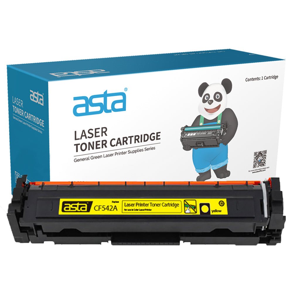 CF542A.jpg HP 203A Yellow Toner (CF542A) - ASTA Brand - Image 1