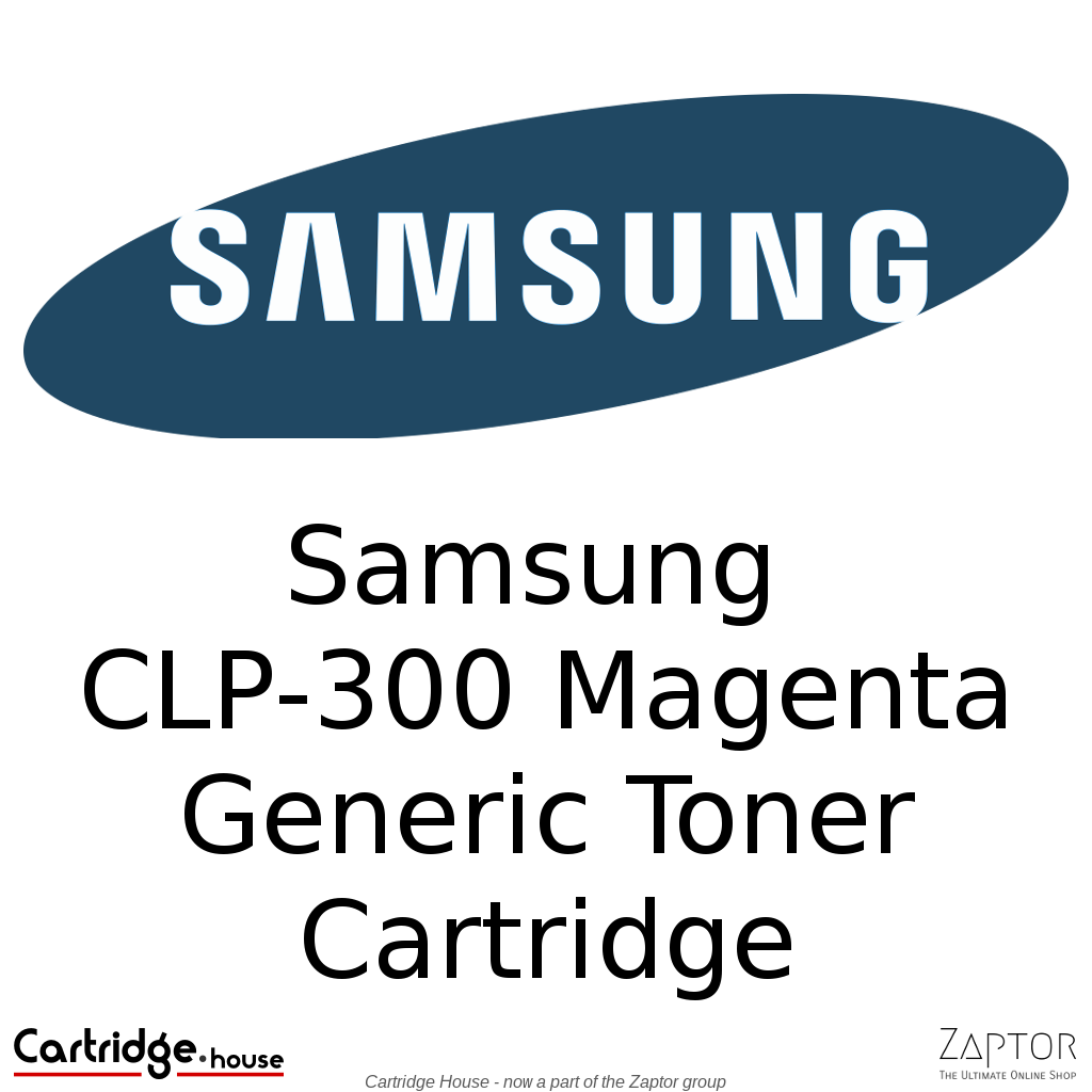 CLP-300M-1_3d88d4f6-f2f0-455e-b661-33d07d5bde9a.png Samsung CLP-M300 Magenta Compatible Toner Cartridge - Alternate Brand - Image 1