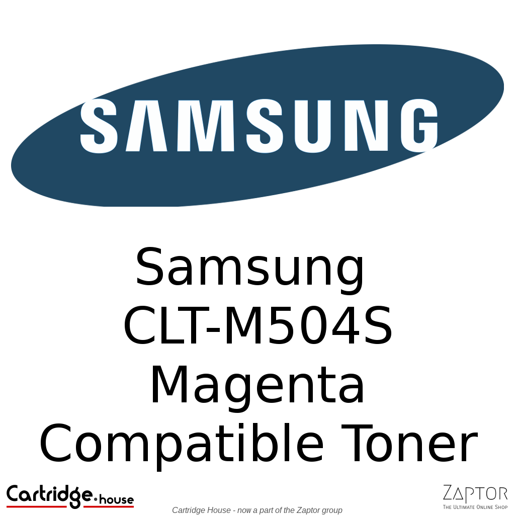 CLT-M504S.png Samsung CLT-M504S Magenta Compatible Toner Cartridge - Alternate Brand - Image 1