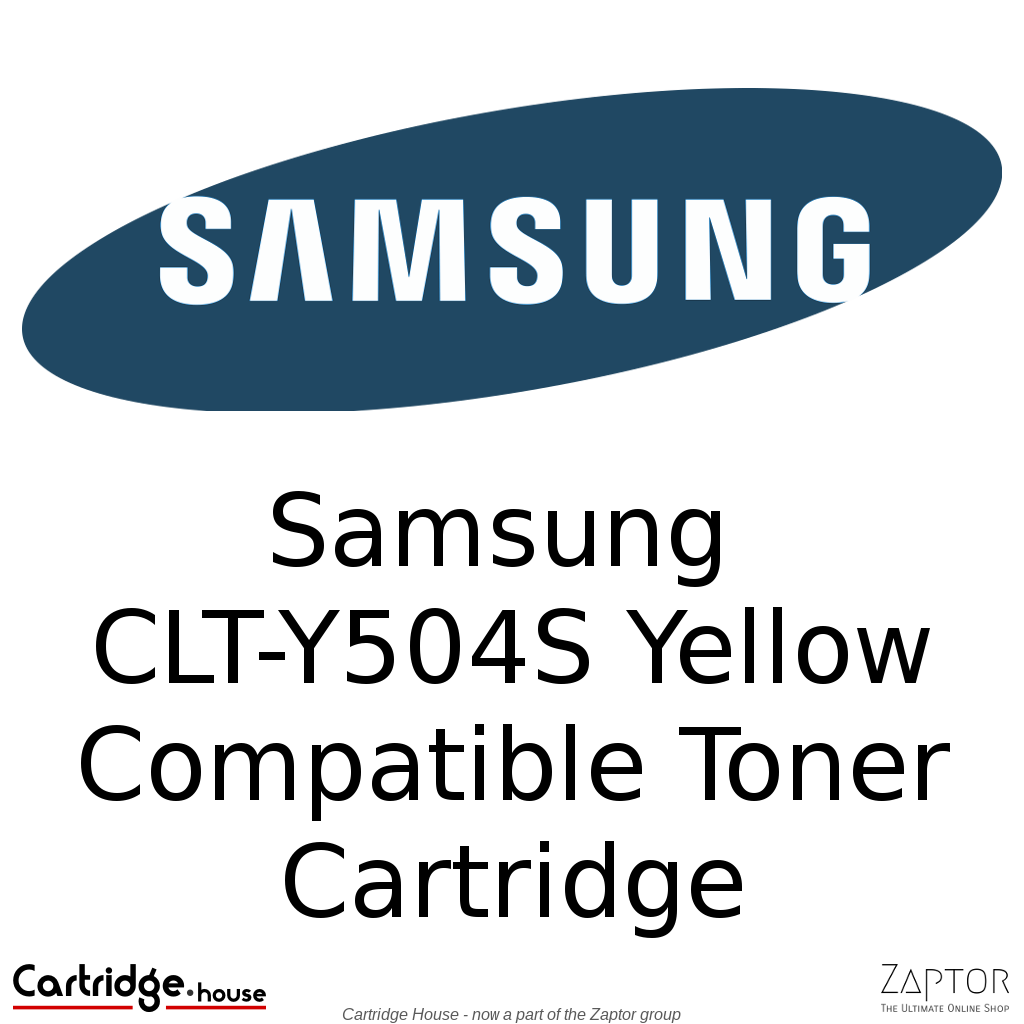 CLT-Y504S.png Samsung CLT-Y504S Yellow Compatible Toner Cartridge - Alternate Brand - Image 1