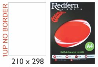 White Laser Label 30 x 42mm 50UP