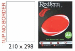 White Laser Label 210 x 296mm