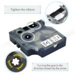 DYMO D1 12mm x 7m Compatible Label Tape - Image 4