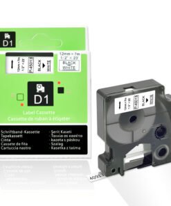 DYMO D1 12mm x 7m Compatible Label Tape