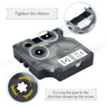 DYMO D1 9mm x 7m Compatible Label Tape - Image 6