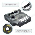 DYMO D1 9mm x 7m Compatible Label Tape - Image 3