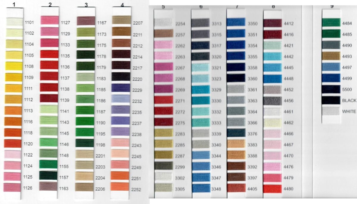 Embroidery Thread 2201-2299 - Image 1