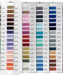 Embroidery Thread 3302-3397