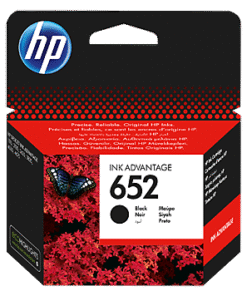 HP 652 Black Original Ink Advantage Cartridge (F6V25AE)