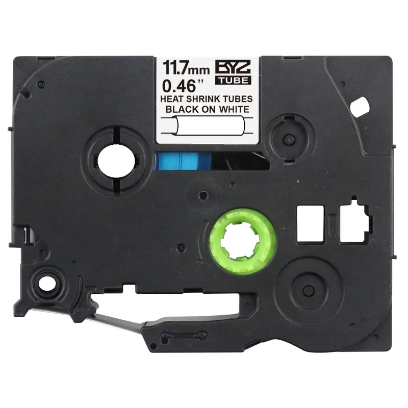 HSe-231.png Brother Compatible Heat Shrink Tube Label - HSe-231 - 12mm Wide x 1.5m Long - Black on White - Image 1