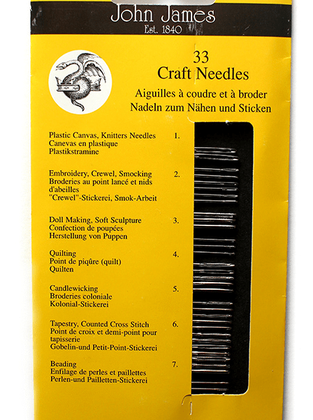 John James Assorted Craft Needles