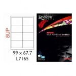 White Laser Label 99 x 67 7mm